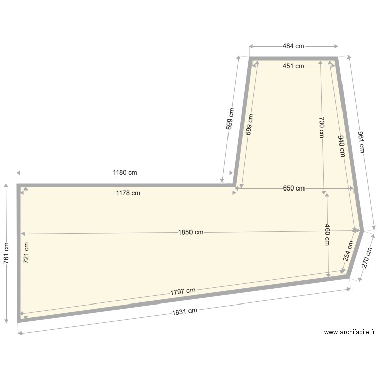 Salle VdL. Plan de 0 pièce et 0 m2