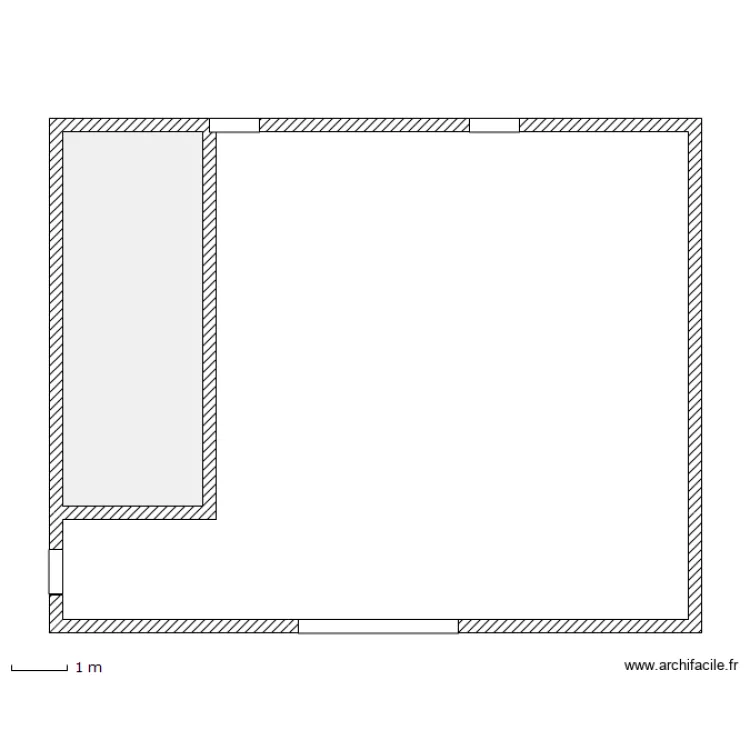 Atelier. Plan de 