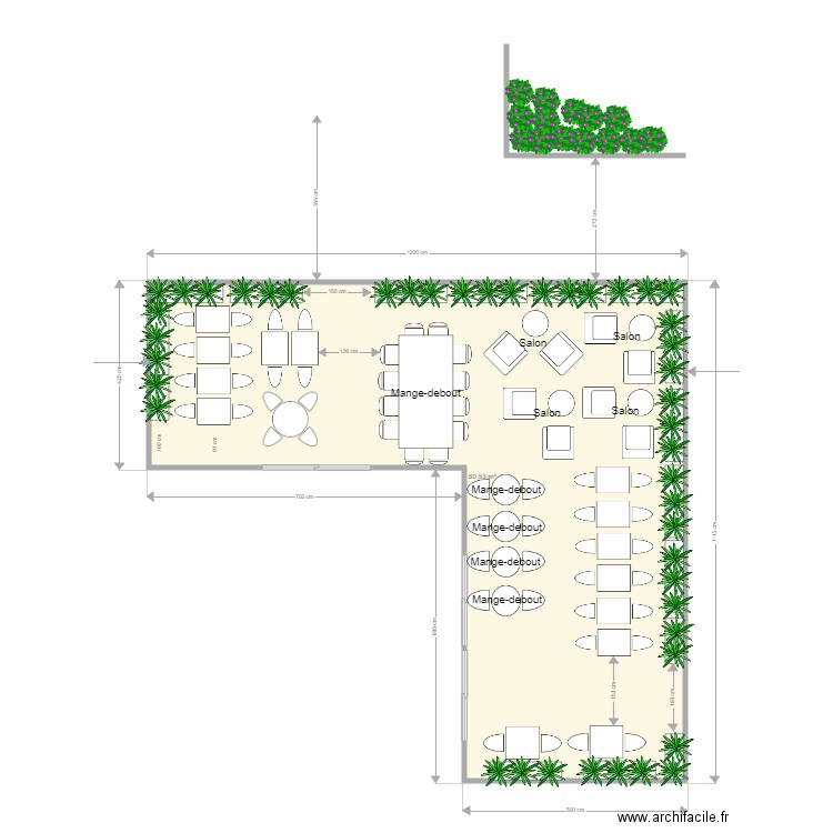 Terrasse Boxin V2. Plan de 0 pièce et 0 m2