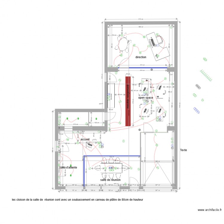 BUREAU RENE COTY. Plan de 0 pièce et 0 m2