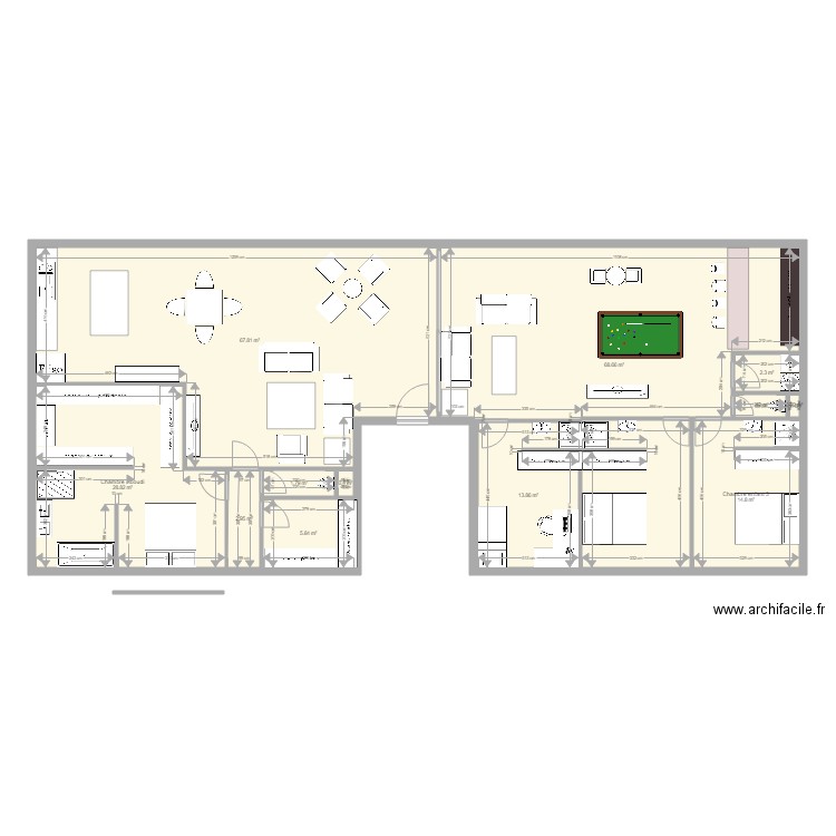 plan projet 1. Plan de 0 pièce et 0 m2