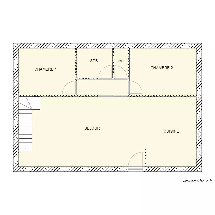PONCET PROJET. Plan de 