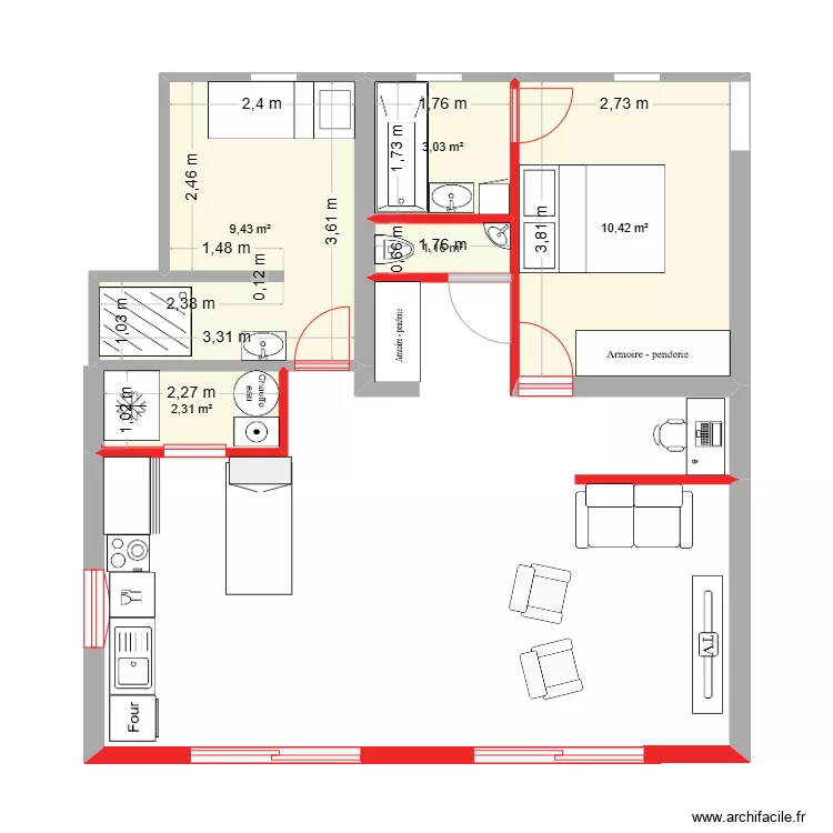 Loge. Plan de Loge. Plan de