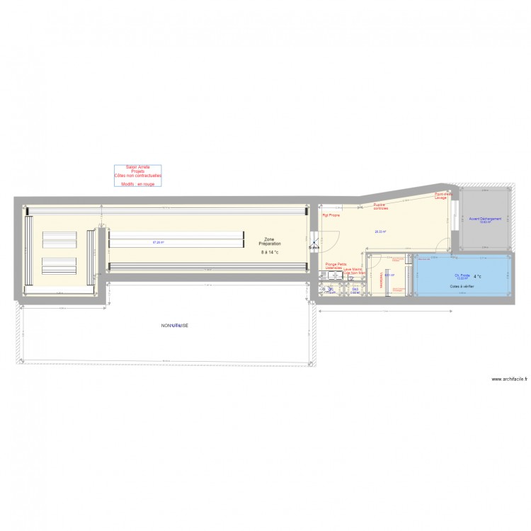 Fromagerie 2 berets 04. Plan de 0 pièce et 0 m2