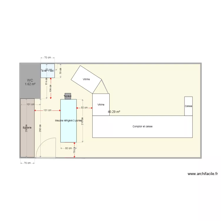 Maison Mecoen plan du 25 mai. Plan de 