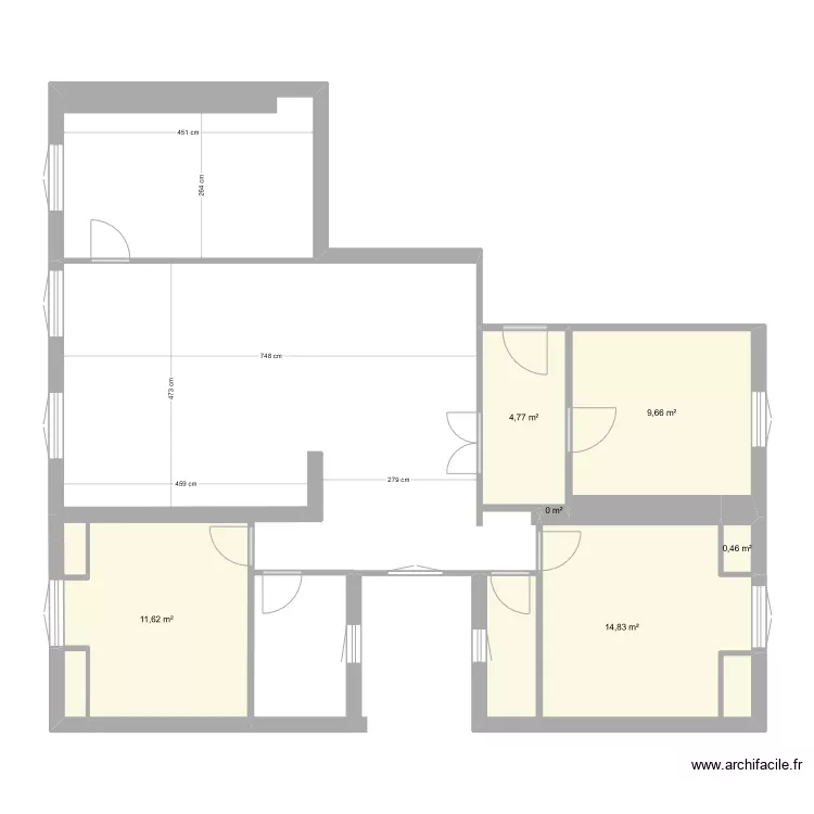 Neuilly 6&deg;. Plan de 