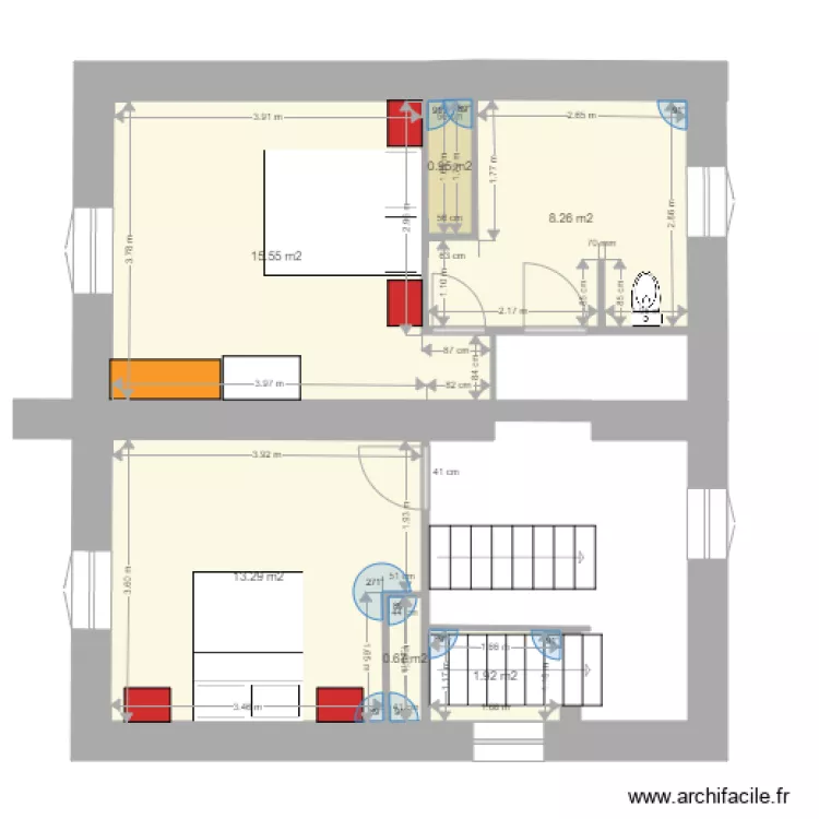 1 er étage v17 avril 2016. Plan de 1 er étage v17 avril 2016. Plan de