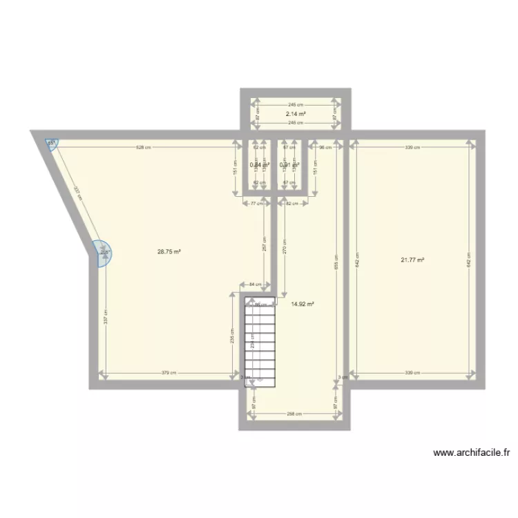 Cud étage 1. Plan de Cud étage 1. Plan de