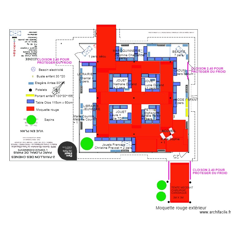 Chêne 2019. Plan de 0 pièce et 0 m2