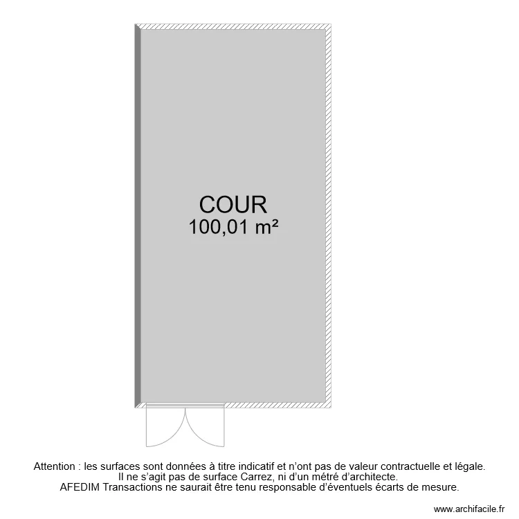 BI 7413 COUR. Plan de 