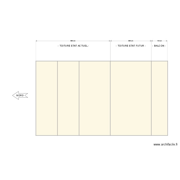 toiture etat FUTUR. Plan de 0 pièce et 0 m2