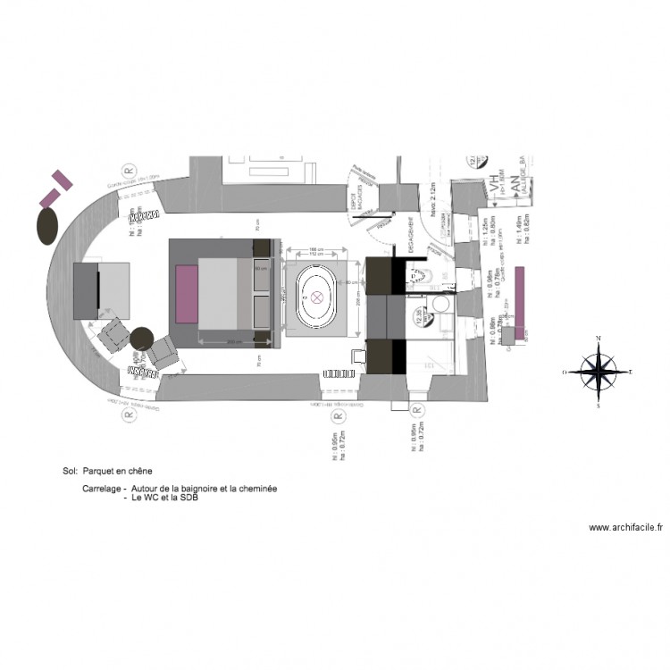 CHAMBRE 1 final F. Plan de 0 pièce et 0 m2