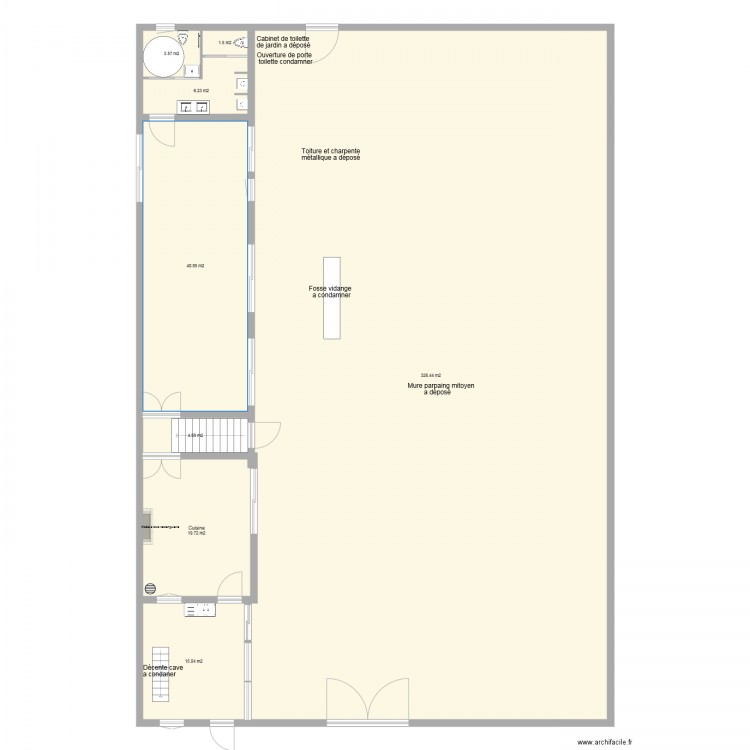 La La licorne. Plan de 0 pièce et 0 m2