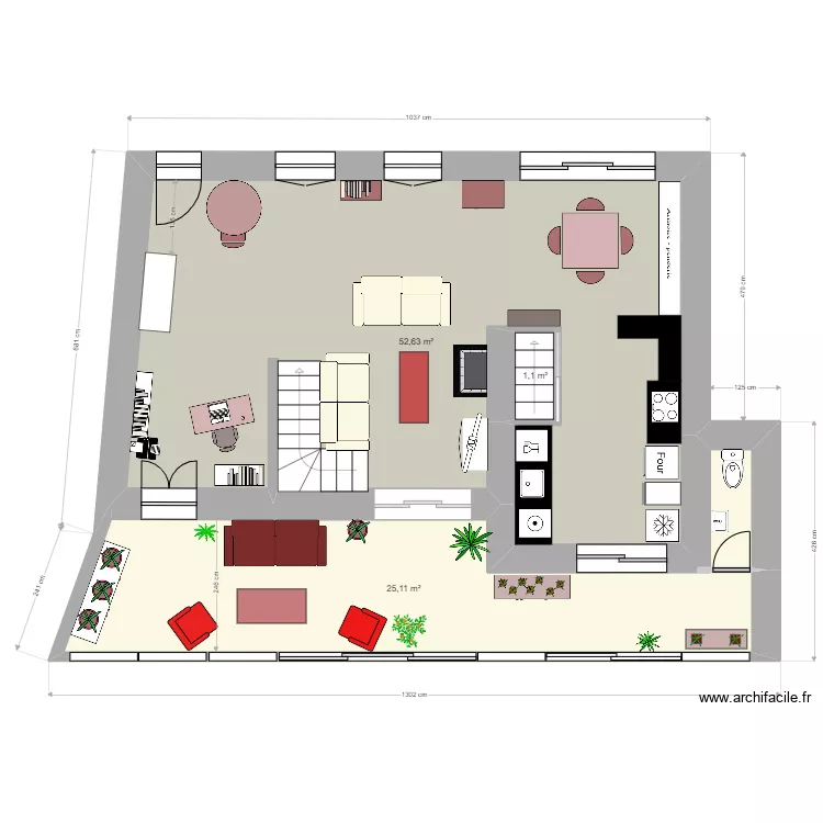 Le Mesnil 2. Plan de 