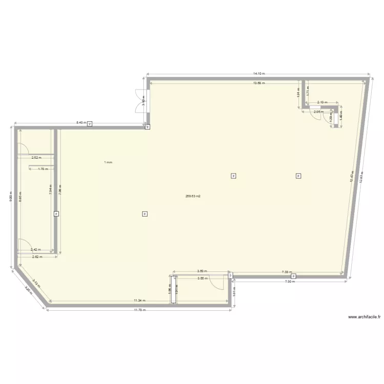 plan th&eacute;&acirc;tre V3. Plan de 