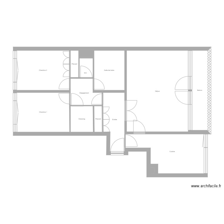 AUTECHAUD MASSON. Plan de 0 pièce et 0 m2