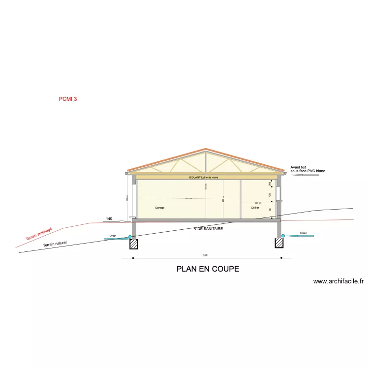 plan en coupe 2. Plan de plan en coupe 2. Plan de