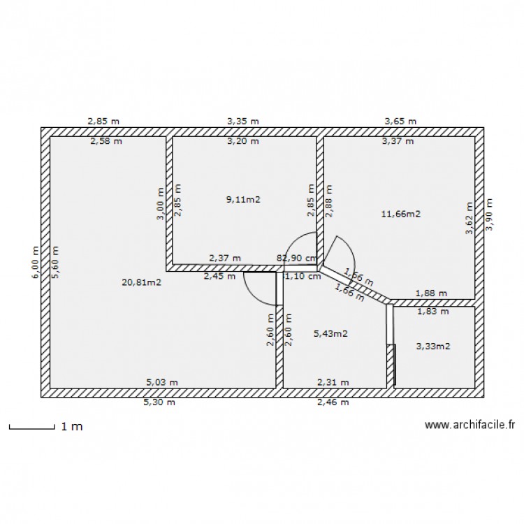 zahar. Plan de 0 pièce et 0 m2