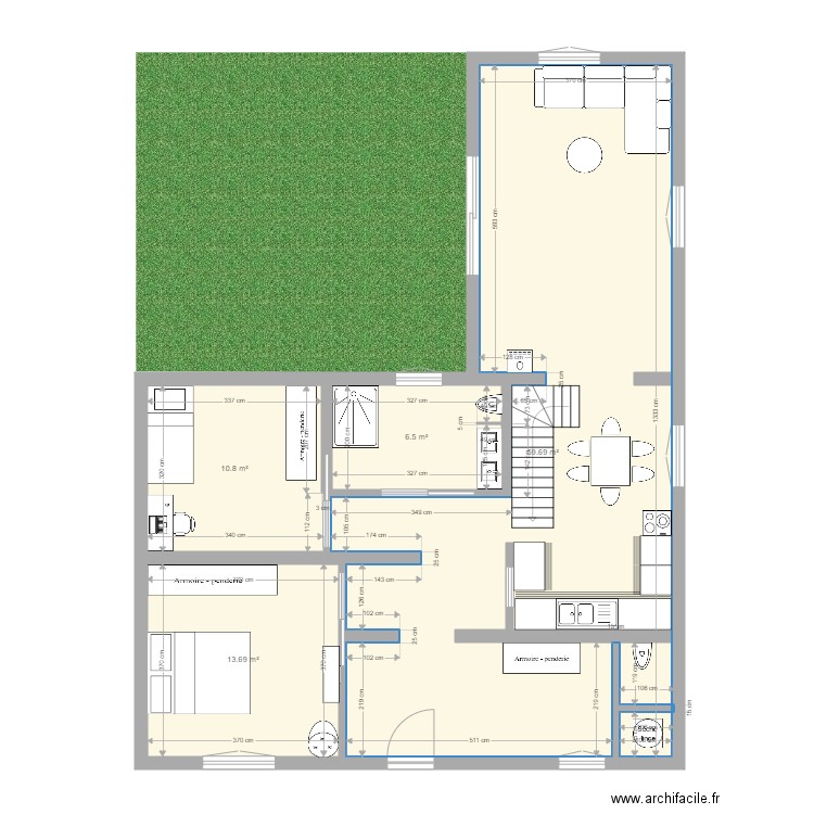 maison Coyev10 2eme version avec étage. Plan de 0 pièce et 0 m2