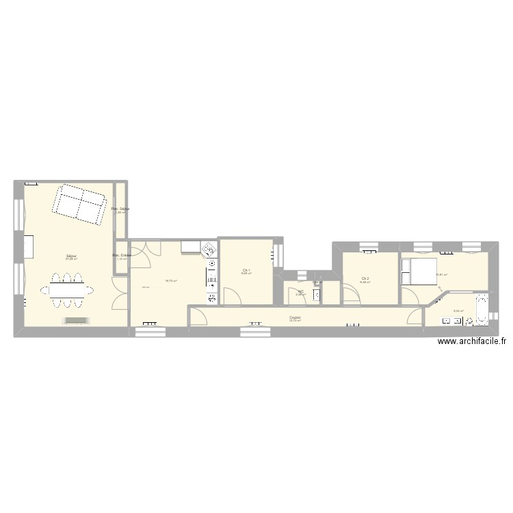 Carnot Besançon. Plan de 0 pièce et 0 m2