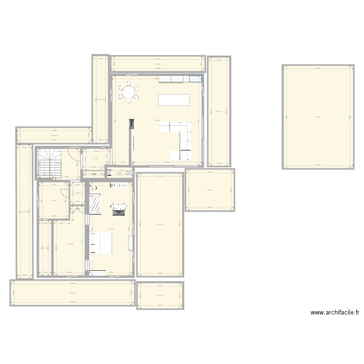 rdc1 côte a jour 2 avec terrasses. Plan de 0 pièce et 0 m2