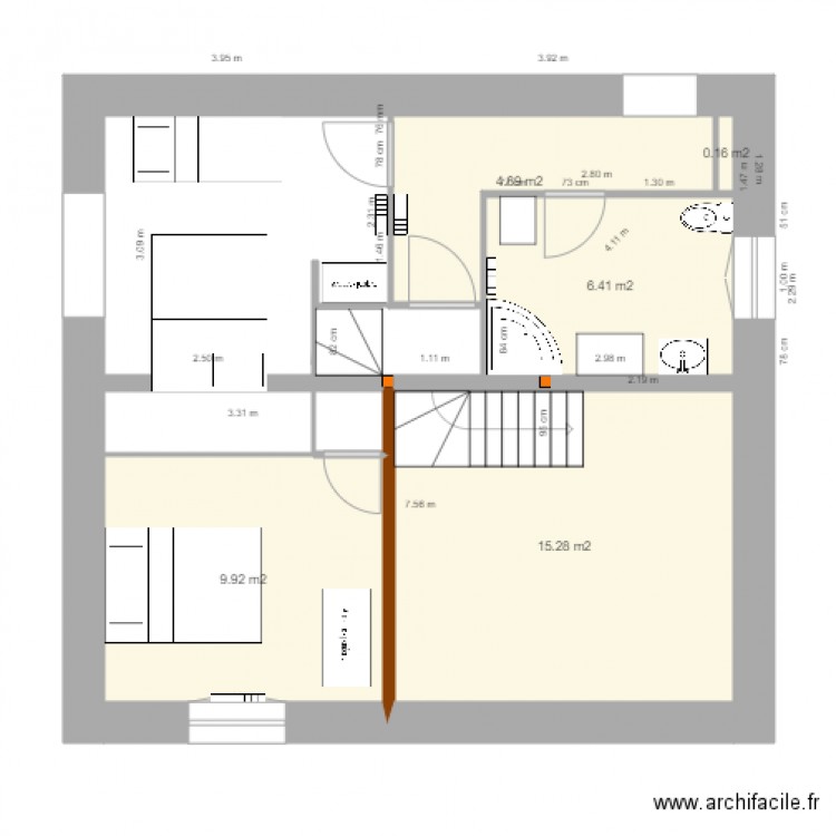 grange V39 du 21 mars . Plan de 0 pièce et 0 m2