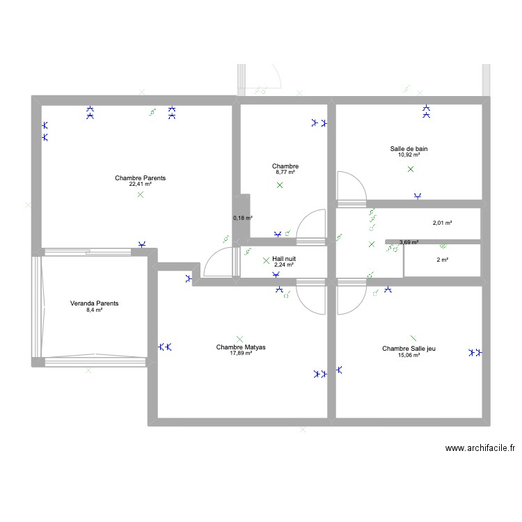 Maison Thomas&Jessica. Plan de 0 pièce et 0 m2
