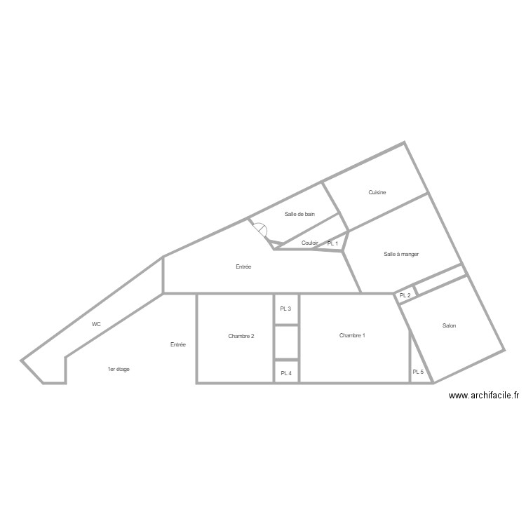 tivoli appartement. Plan de 0 pièce et 0 m2