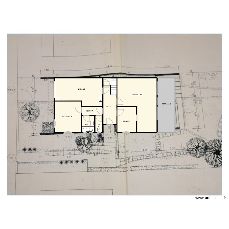 LEMONNIER RDC. Plan de 0 pièce et 0 m2