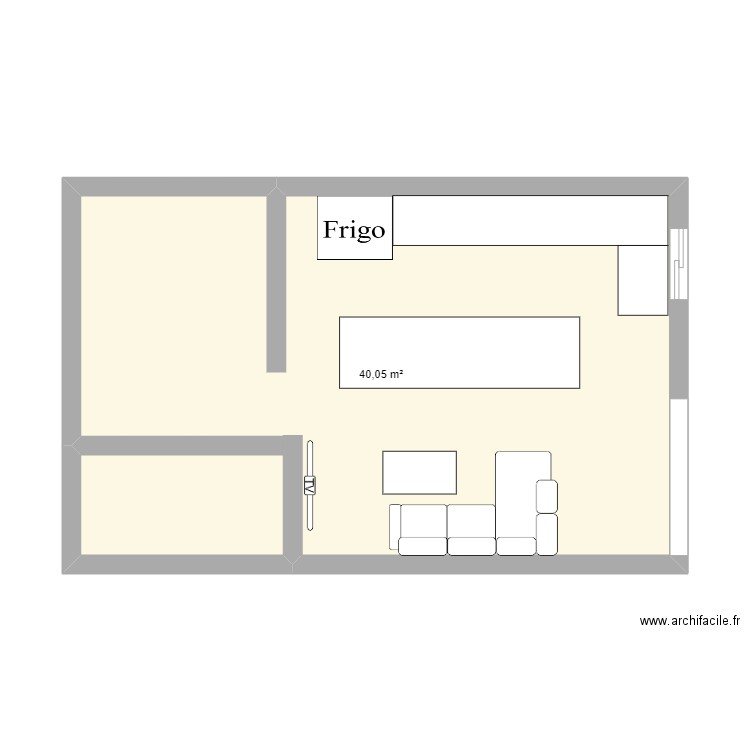 Plan Cuisine Bonne Dimension. Plan de 0 pièce et 0 m2