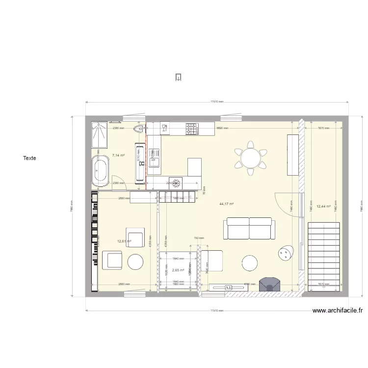 projet 41. Plan de 