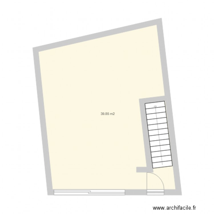 Bureau Gordes rdc. Plan de 0 pièce et 0 m2