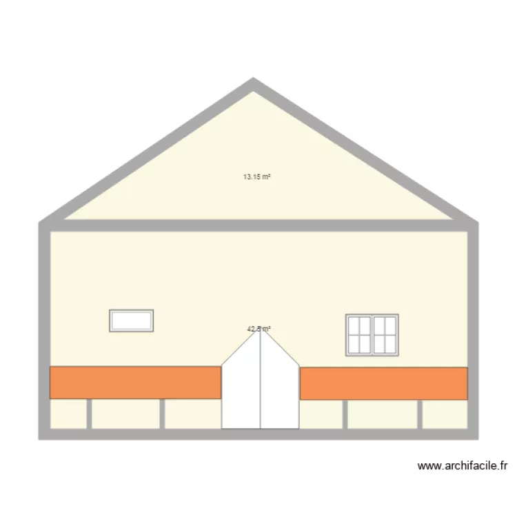 FacadeEstSsCote. Plan de FacadeEstSsCote. Plan de