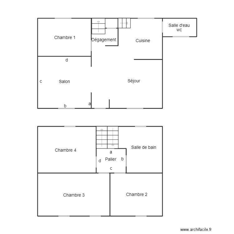 QUIMPER LEFLOCH CORINNE. Plan de 0 pièce et 0 m2