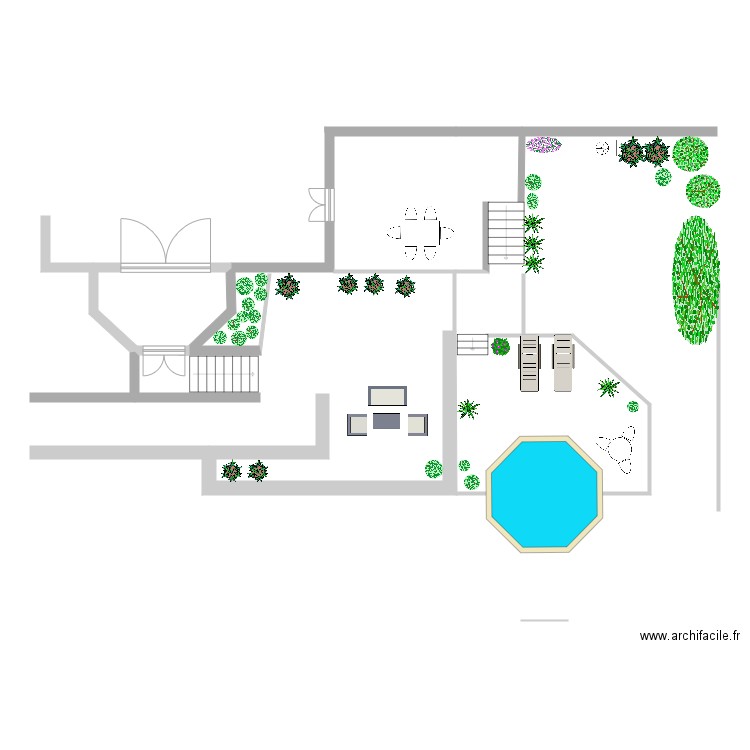 Piscine 3. Plan de 0 pièce et 0 m2