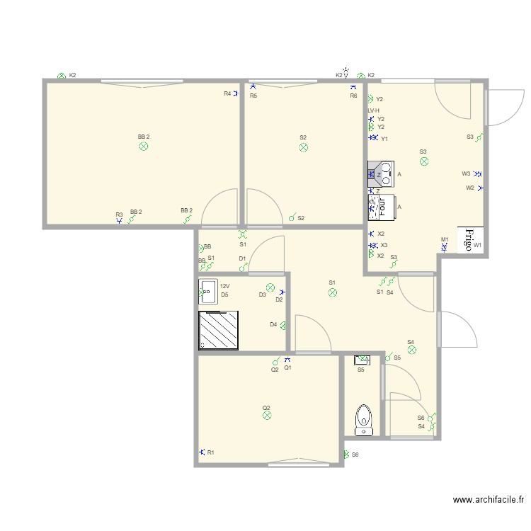 LAURENT 2. Plan de 0 pièce et 0 m2