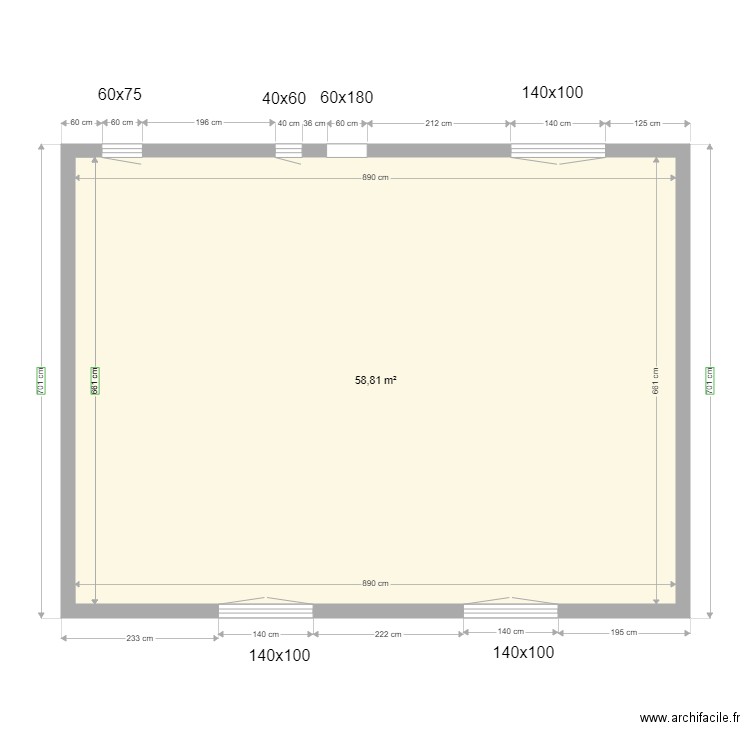 casa trets maconerie etage. Plan de 0 pièce et 0 m2