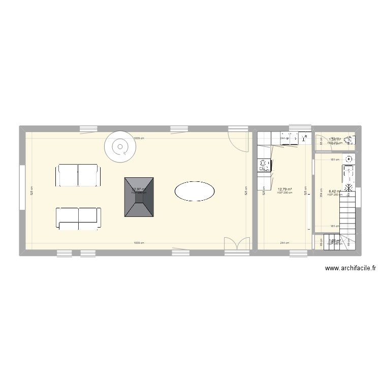 la colombière RDC. Plan de 0 pièce et 0 m2