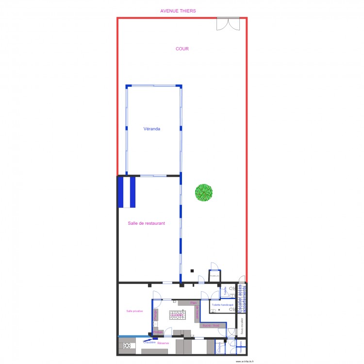 PLAN MING MODIF. Plan de 0 pièce et 0 m2