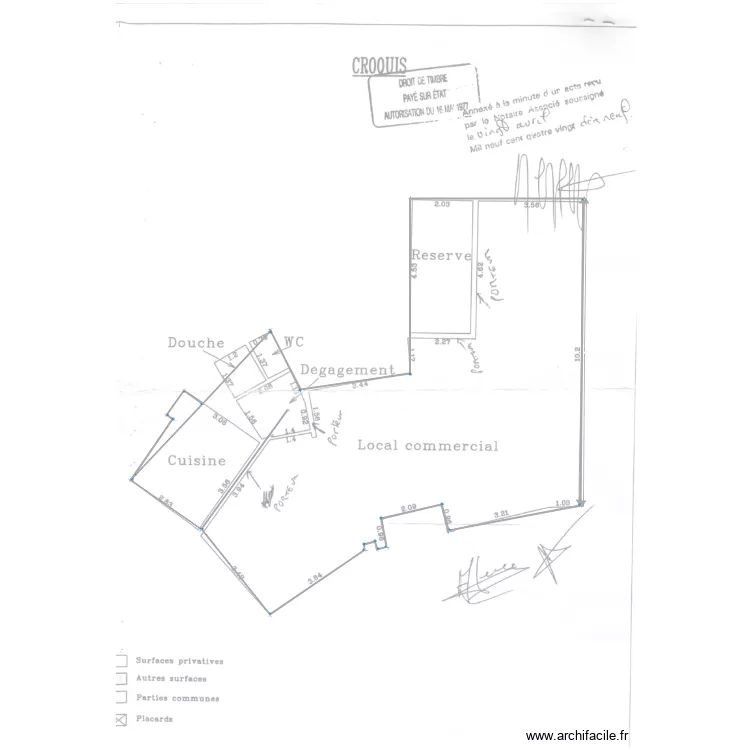 76 Bld des Alli&eacute;s. Plan de 