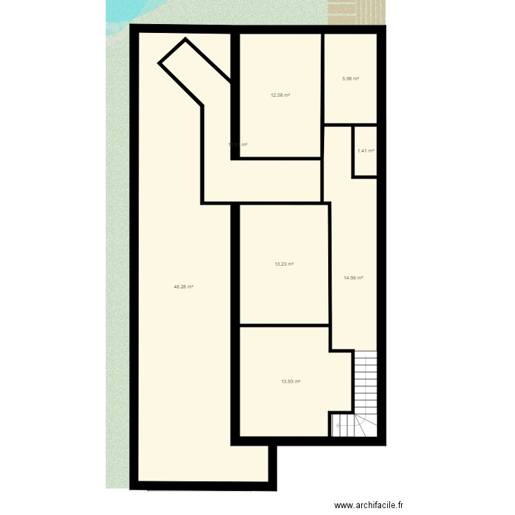 bron. Plan de 0 pièce et 0 m2