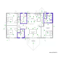 plan Electrique maison de tito et finau