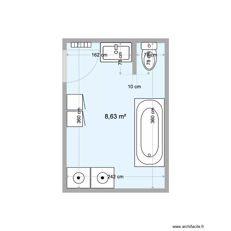 Denhaerinck. Plan de 