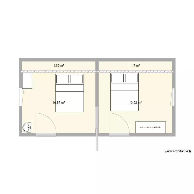 St Gu&eacute;. Plan de 