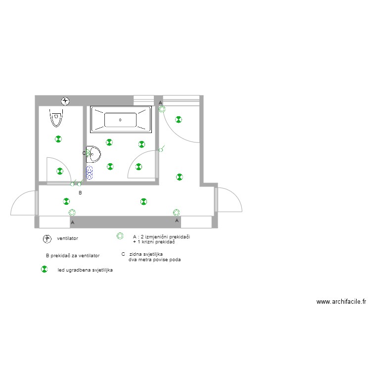 Sjever-Sredina-e-1. Plan de 0 pièce et 0 m2