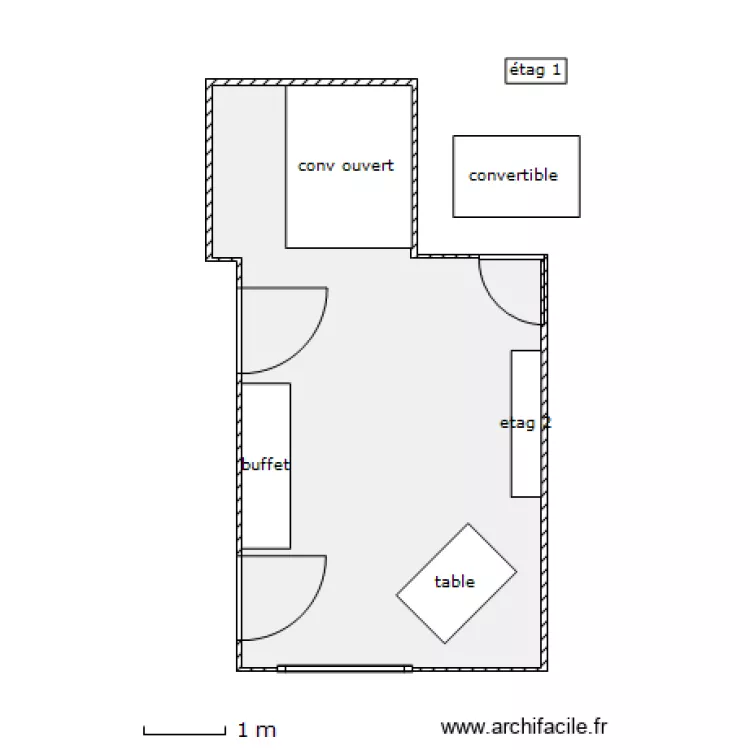 salon-1. Plan de salon-1. Plan de