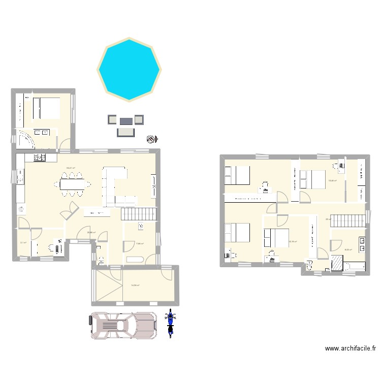 Vendée. Plan de 0 pièce et 0 m2