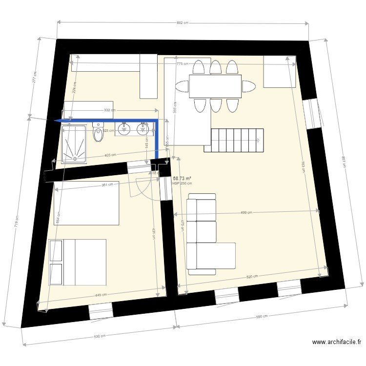 rico50. Plan de 0 pièce et 0 m2