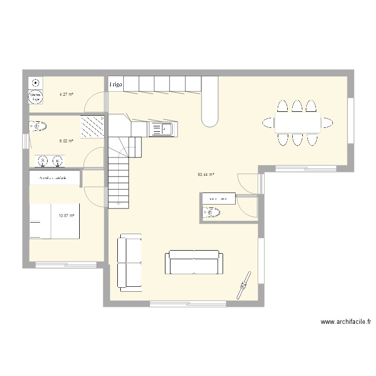Casa 1. Plan de 0 pièce et 0 m2