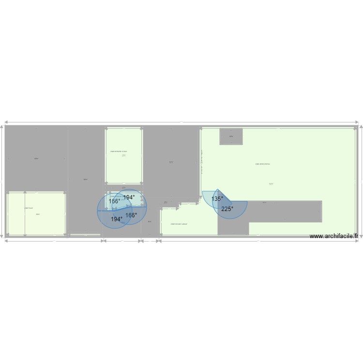 plan masse general. Plan de 0 pièce et 0 m2